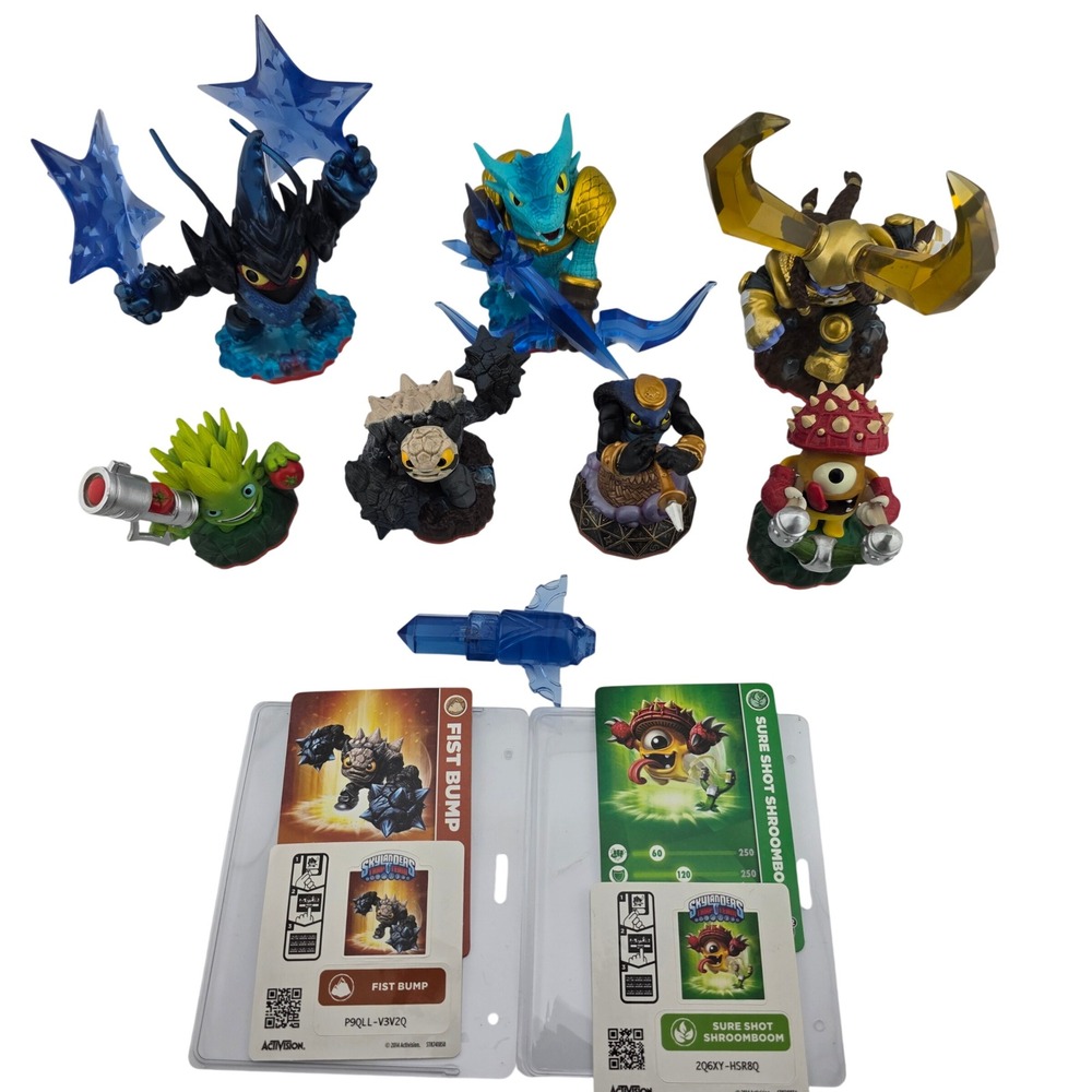 Activision Skylanders Trap Team Figure Lot of 8 Figures Collectible Gaming